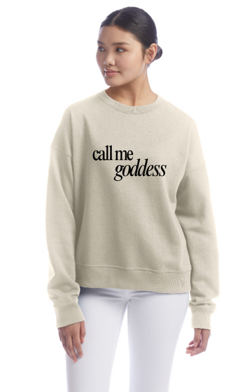 ✨ Call Me Goddess™ Crewneck Sweatshirt