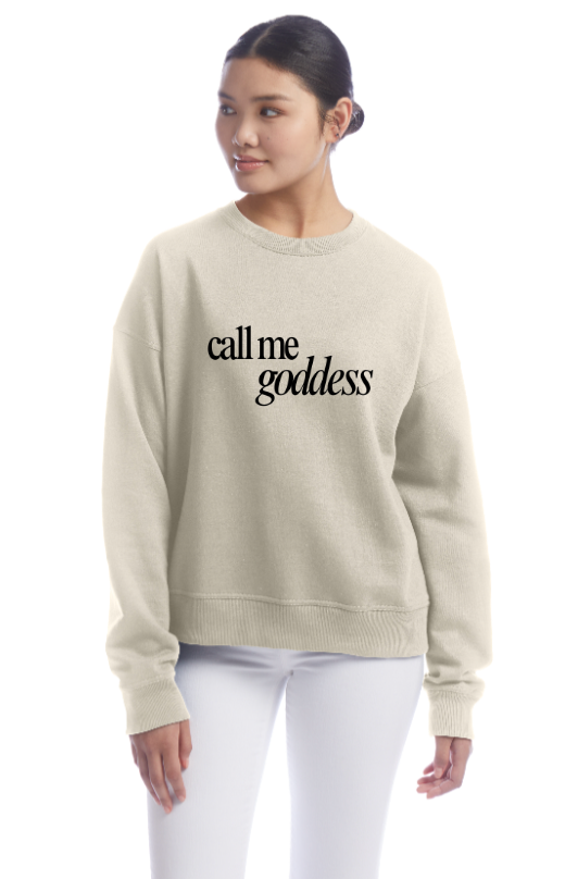 ✨ Call Me Goddess™ Crewneck Sweatshirt