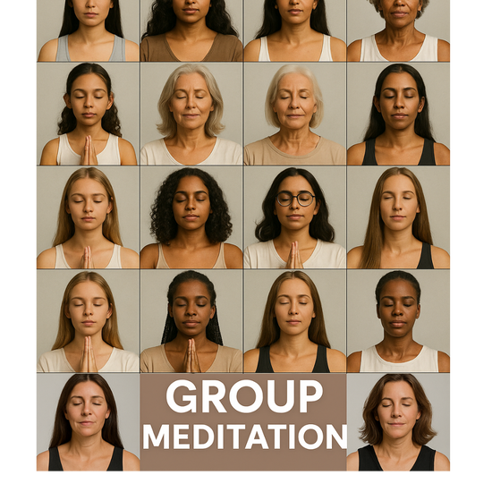 Group meditation on Zoom with Devi Wellness – live guided practice